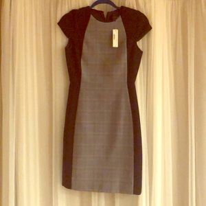JCrew classy cap sleeve dress. Size 0. NWT